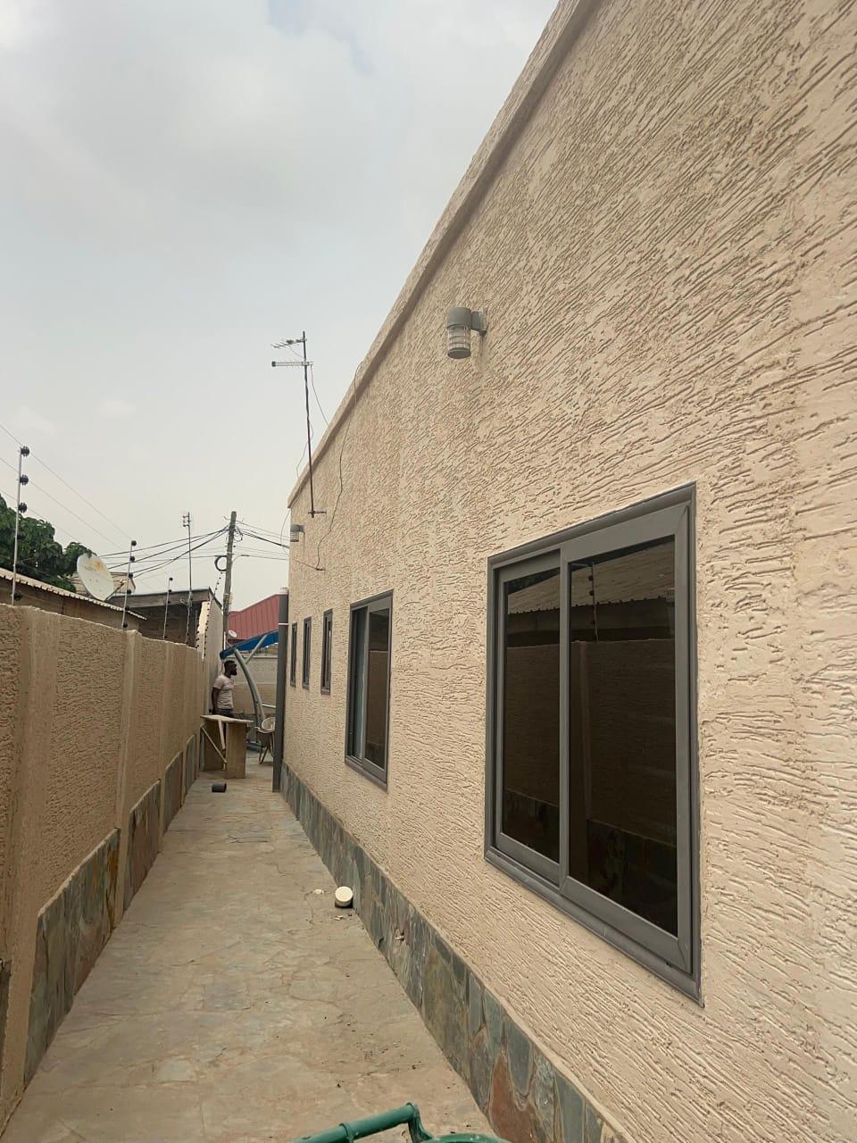 A newly built 3 bedroom semi-furnished house is for sale at lakeside