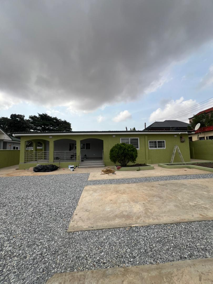 Refurbished 3-Bedroom Self-Compound House + Boys Quarters – Tesano