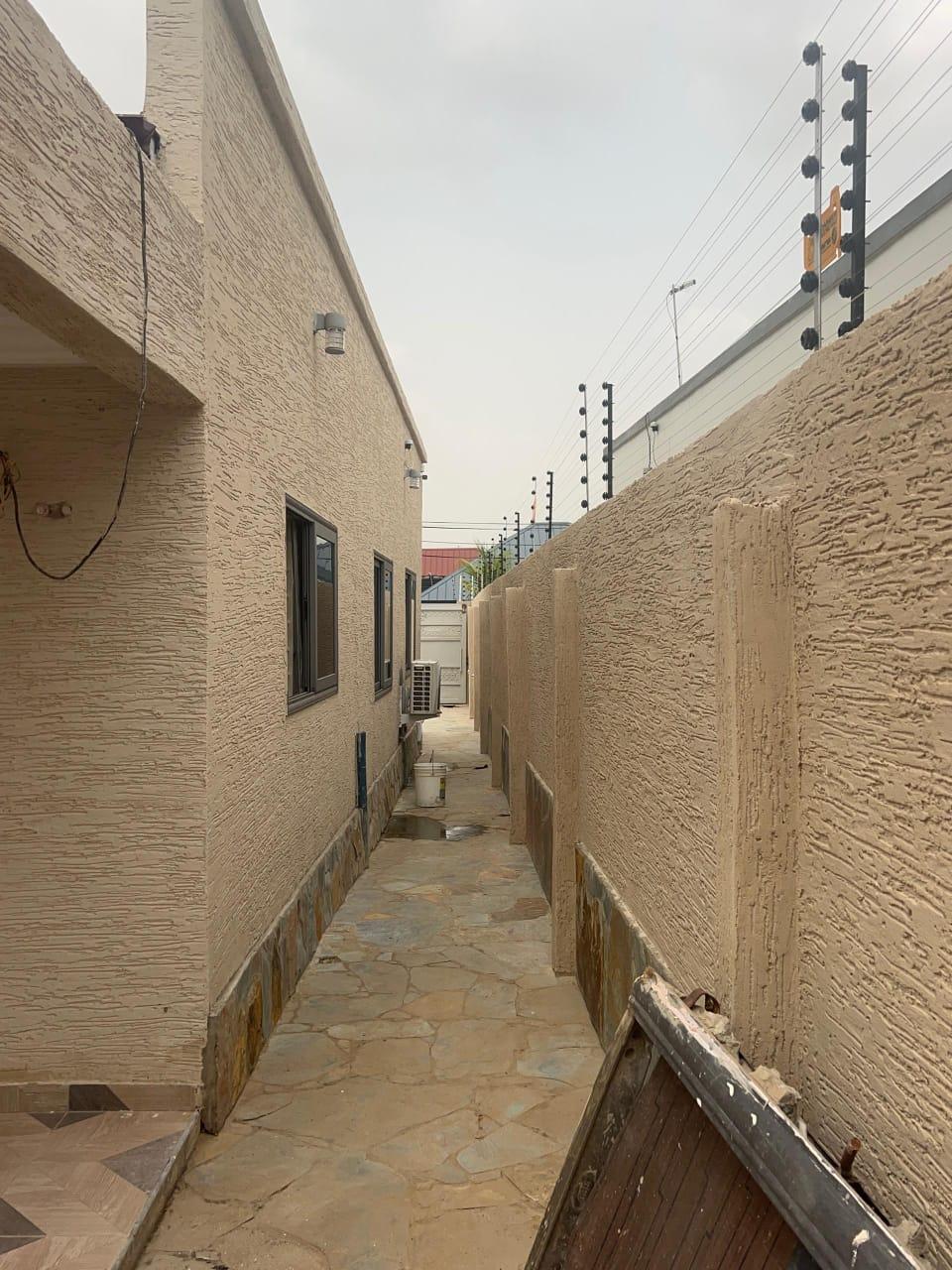 A newly built 3 bedroom semi-furnished house is for sale at lakeside
